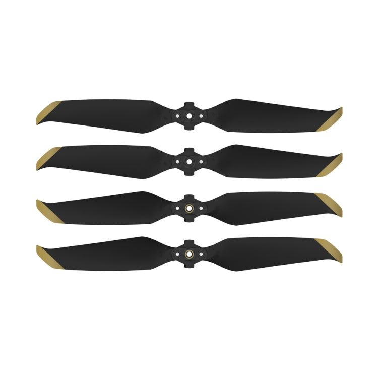 2 Pairs Sunnylife 7238F-2 For DJI Mavic Air 2 / Air 2S Low Noise Quick-release Propellers(Gold) - DIY Propeller by Sunnylife | Online Shopping South Africa | PMC Jewellery