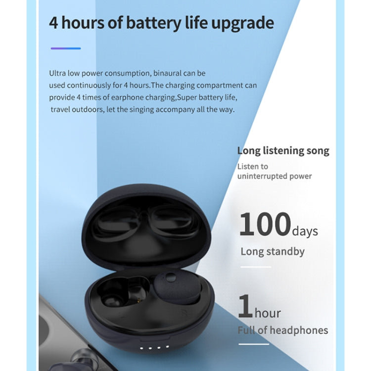 Calante T2S 5D Sound Effect Bluetooth 5.0 Wireless Bluetooth Earphone with Magnetic Charging Box, Support Call & Siri(Black) - Bluetooth Earphone by Galante | Online Shopping South Africa | PMC Jewellery
