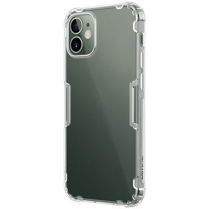 For iPhone 12 mini NILLKIN Nature TPU Transparent Soft Protective Case(White) - iPhone 12 mini Cases by NILLKIN | Online Shopping South Africa | PMC Jewellery