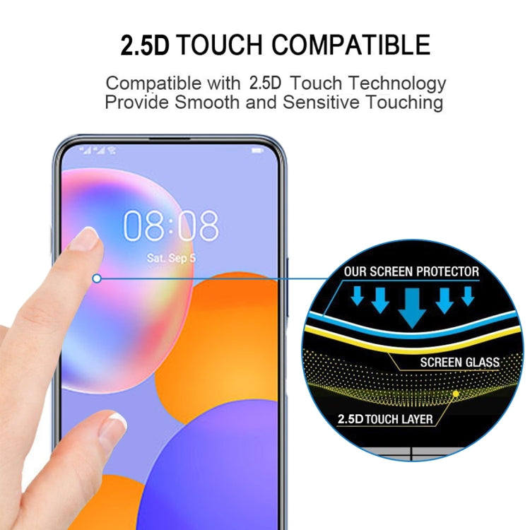 For Huawei Y9a Full Glue Full Screen Tempered Glass Film - free shipping - PMC TechLife - Order now!