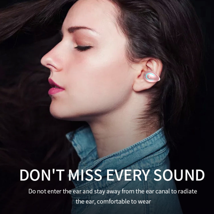 YX08 Ultra-light Ear-hook Wireless V5.0 Bluetooth Earphones Ear Clip Stereo Bluetooth Headset with Mic(Grey) - Bluetooth Earphone by PMC TechLife | Online Shopping South Africa | PMC TechLife