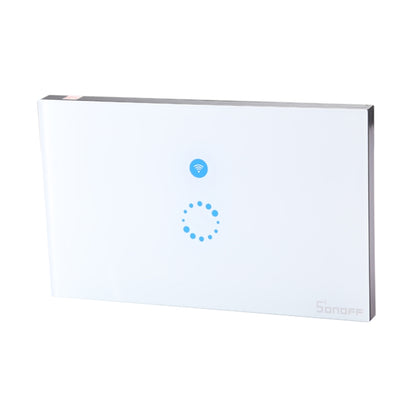 Sonoff  Touch 120mm 1 Gang Tempered Glass Panel Wall Switch Smart Home Light Touch Switch, Compatible with Alexa and Google Home, AC 90V-250V 400W 2A - Smart Socket by PMC Jewellery | Online Shopping South Africa | PMC Jewellery