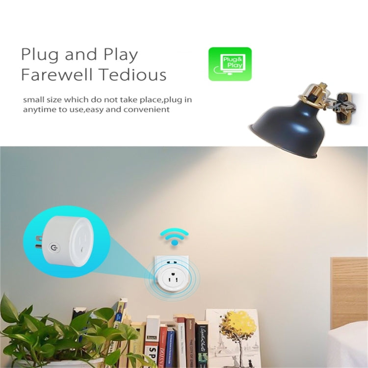 NEO NAS-WR06W WiFi US Smart Power Plug,with Remote Control Appliance Power ON/OFF via App & Timing function - International Plug Adaptor by PMC TechLife | Online Shopping South Africa | PMC TechLife