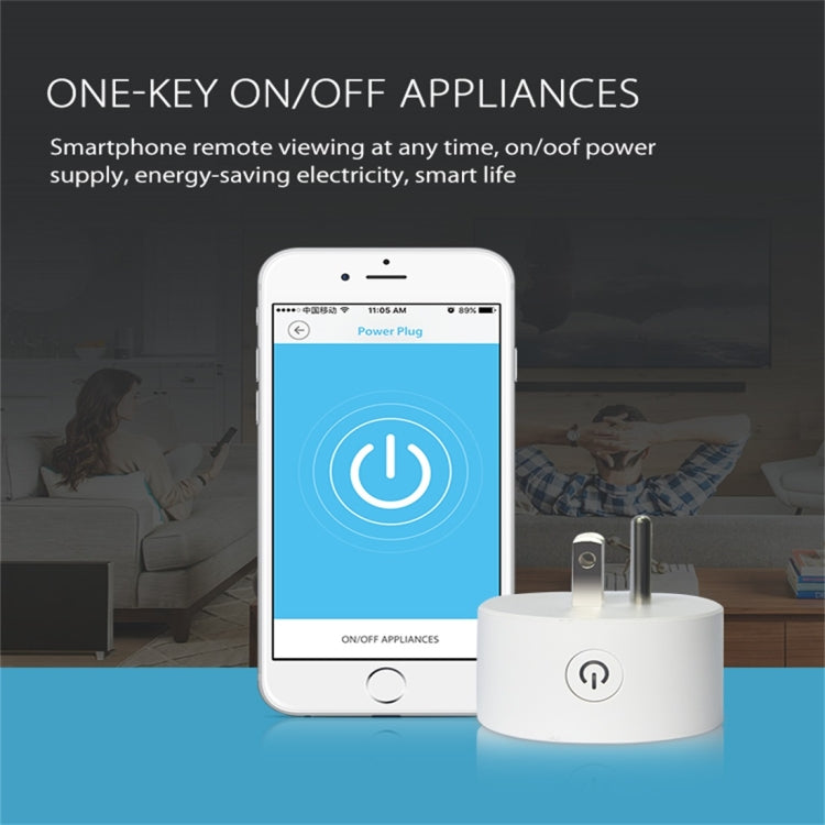 NEO NAS-WR06W WiFi US Smart Power Plug,with Remote Control Appliance Power ON/OFF via App & Timing function - International Plug Adaptor by PMC TechLife | Online Shopping South Africa | PMC TechLife