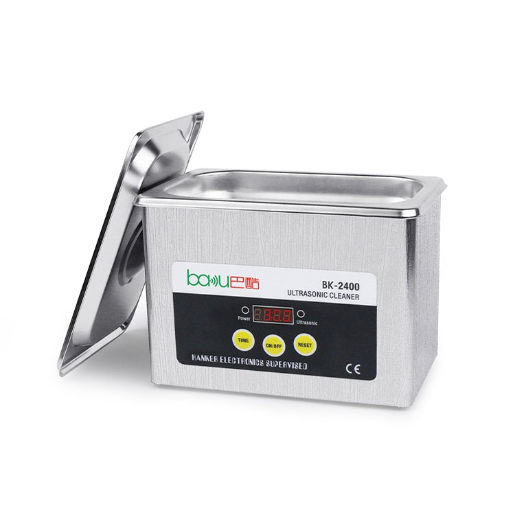 BAKU BK-2400 35W 0.8L LCD Display Ultrasonic Cleaner, AC 110V - Ultrasonic Cleaner by BAKU | Online Shopping South Africa | PMC Jewellery | Buy Now Pay Later Mobicred