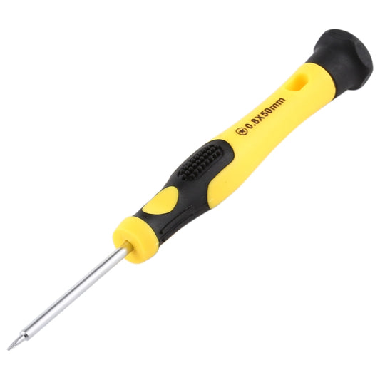 JF-611-0.8 Pentalobe 0.8 Screwdriver for iPhone Charging Port Screws(Yellow) - Screwdriver by JIAFA | Online Shopping South Africa | PMC Jewellery