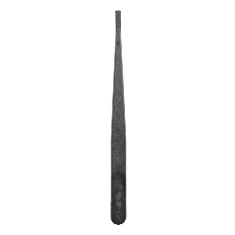 JF-S13 Anti-static Carbon Fiber Straight Tip Tweezers(Black) - Tweezers by JIAFA | Online Shopping South Africa | PMC TechLife