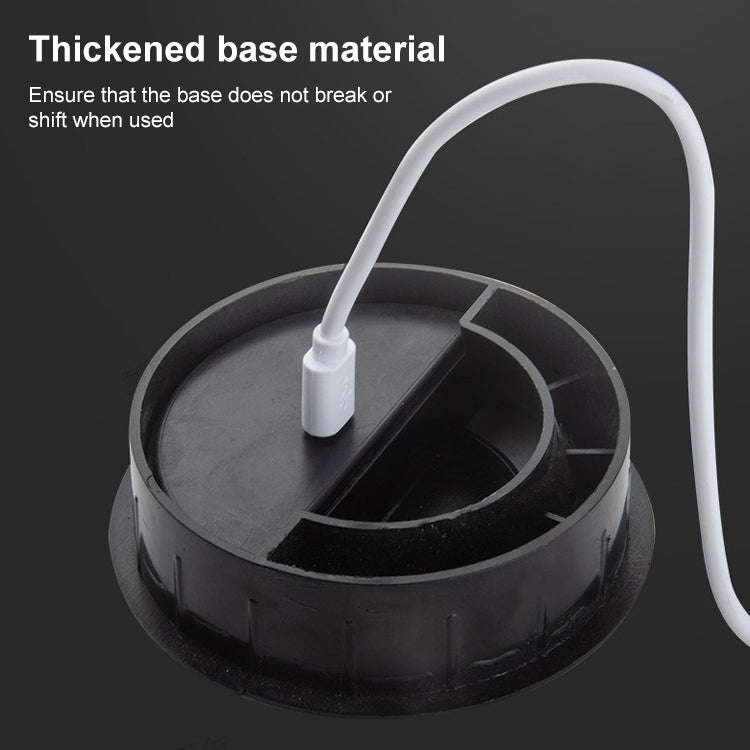 60mm Desktop Outlet USB Cable Wire Hole Cover Round Winder Holder - Cable Organizer by PMC TechLife | Online Shopping South Africa | PMC TechLife