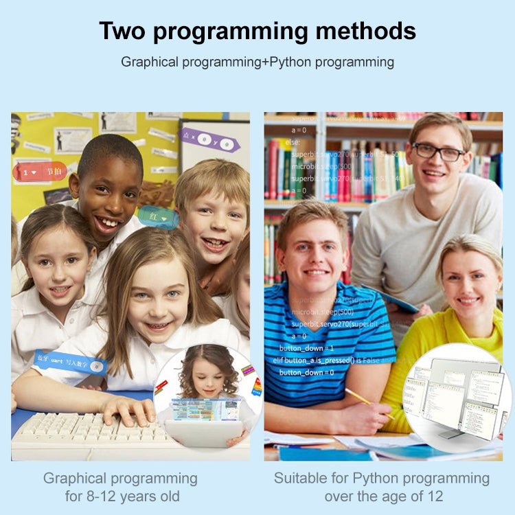 Yahboom 16 in 1 Building:bit Super Kit Programmable Building Block Kit Compatible with BBC Micro:bit V1.5/ V2 Board, without micro:bit - free shipping - PMC TechLife - Order now!