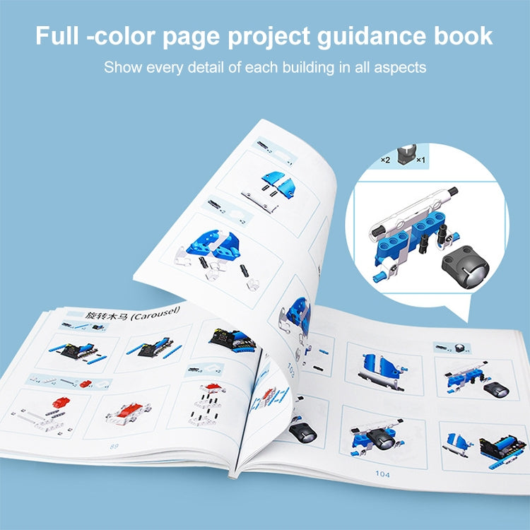 Yahboom 16 in 1 Building:bit Super Kit Programmable Building Block Kit Compatible with BBC Micro:bit V1.5/ V2 Board, without micro:bit - free shipping - PMC TechLife - Order now!