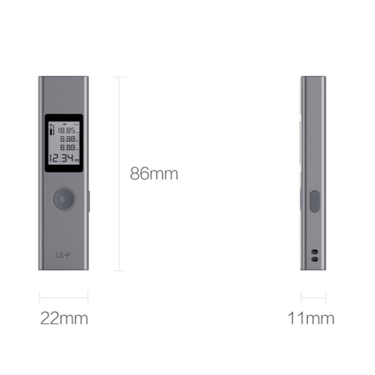 Original Xiaomi Youpin LS-P Portable Laser Range Finder, Test Distance: 40m - free shipping - PMC TechLife - Order now!