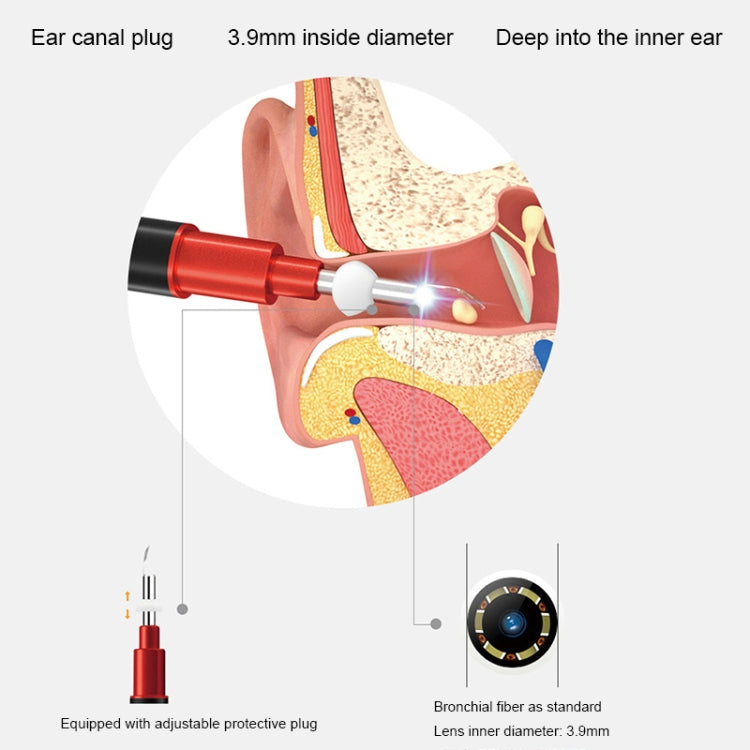 Bebird B1 Intelligent HD Visual Ear Cleaner Earwax Tool, Standard Version(Silver) - Ear Care Tools by Bebird | Online Shopping South Africa | PMC Jewellery | Buy Now Pay Later Mobicred