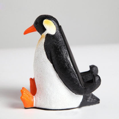 Keepwood KW-0142 Penguin Shape Creative Universal Desktop Tablet Holder Bracket - Desktop Holder by Keepwood | Online Shopping South Africa | PMC Jewellery