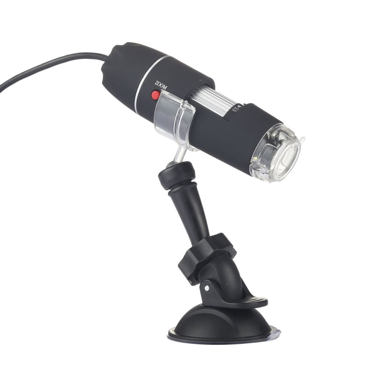 1600X Magnifier HD 0.3MP Image Sensor 2 in 1 USB Digital Microscope with 8 LED & Professional Stand - Digital Microscope by PMC Jewellery | Online Shopping South Africa | PMC Jewellery