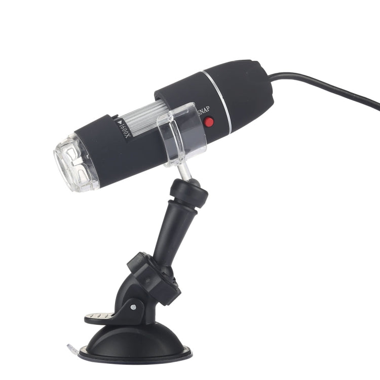 1600X Magnifier HD 0.3MP Image Sensor 2 in 1 USB Digital Microscope with 8 LED & Professional Stand - Digital Microscope by PMC TechLife | Online Shopping South Africa | PMC TechLife | Buy Now Pay Later Mobicred