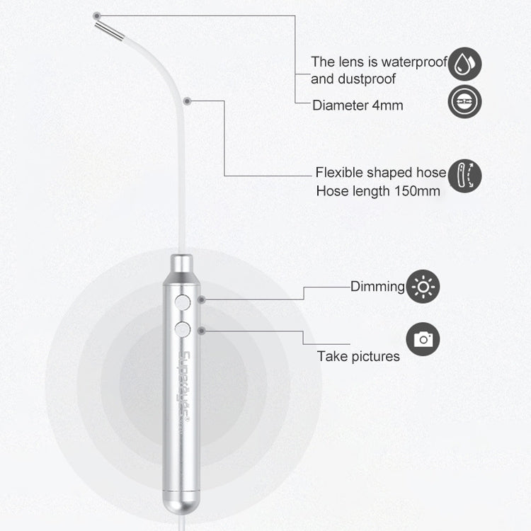 Supereyes Y001 Ear Mite Mouth Electronic Digital Fixed Focus Endoscope - free shipping - PMC TechLife - Order now!