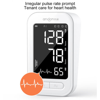 Original Xiaomi Youpin Andon Intelligent Blood Pressure Monitor(White) - Sphygmomanometer by Xiaomi | Online Shopping South Africa | PMC Jewellery