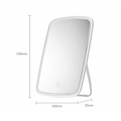 Original Xiaomi Youpin jordan&judy Single-sided Square Desktop LED Cosmetic Mirror - Mirror by Xiaomi | Online Shopping South Africa | PMC Jewellery