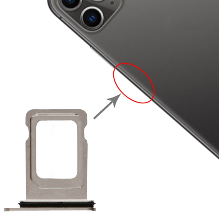 SIM Card Tray + SIM Card Tray for iPhone 11 Pro Max / 11 Pro(Silver) - Others by PMC TechLife | Online Shopping South Africa | PMC TechLife