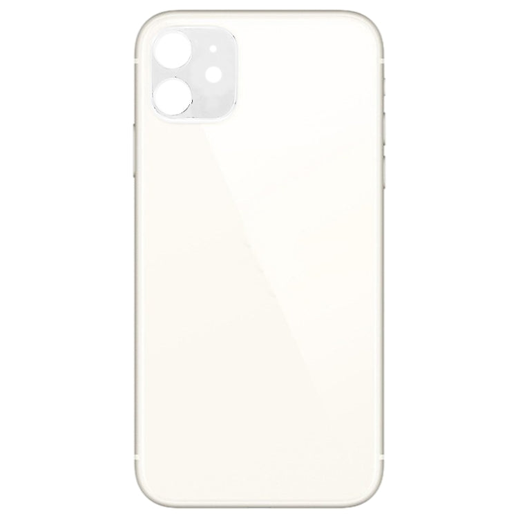 Glass Battery Back Cover for iPhone 11(White) - Back Cover by PMC Jewellery | Online Shopping South Africa | PMC Jewellery