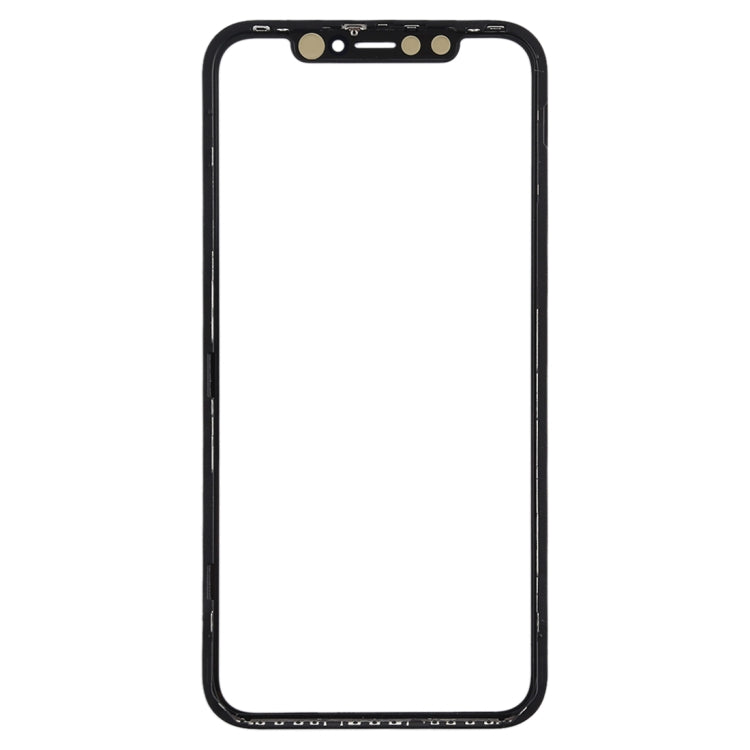 Front Screen Outer Glass Lens with Frame & OCA Optically Clear Adhesive for iPhone 11(Black) - LCD Related Parts by PMC Jewellery | Online Shopping South Africa | PMC Jewellery