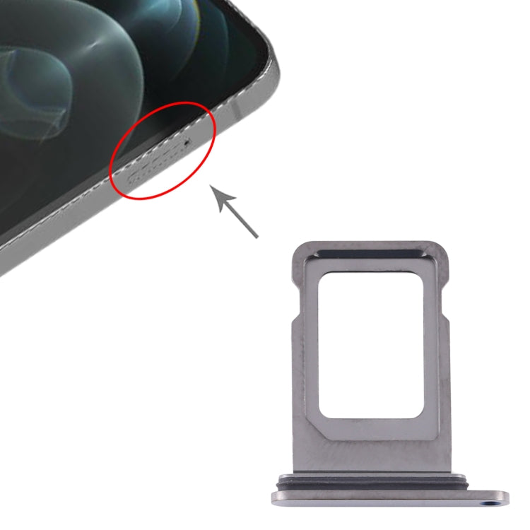 SIM Card Tray + SIM Card Tray for iPhone 12 Pro(Blue) - Metal Parts by PMC TechLife | Online Shopping South Africa | PMC TechLife