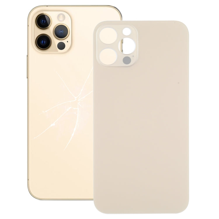 Easy Replacement Big Camera Hole Back Battery Cover for iPhone 12 Pro(Gold) - Back Cover by PMC TechLife | Online Shopping South Africa | PMC TechLife