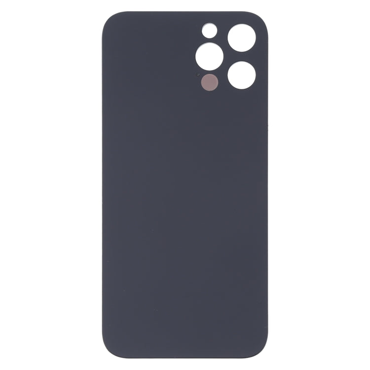 Easy Replacement Big Camera Hole Glass Back Battery Cover for iPhone 13 Pro Max(Blue) - Back Cover by PMC TechLife | Online Shopping South Africa | PMC TechLife