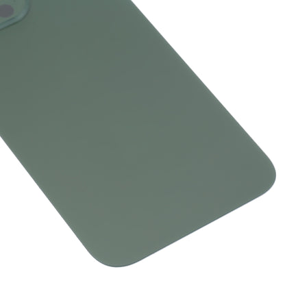 Easy Replacement Big Camera Hole Glass Back Battery Cover for iPhone 13 Pro(Green) - Back Cover by PMC Jewellery | Online Shopping South Africa | PMC Jewellery