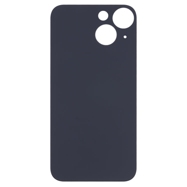 Easy Replacement Big Camera Hole Glass Back Battery Cover for iPhone 13 mini(Black) - Back Cover by PMC TechLife | Online Shopping South Africa | PMC TechLife | Buy Now Pay Later Mobicred