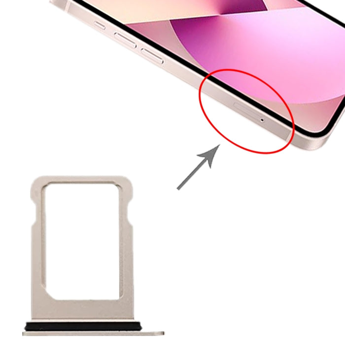 SIM Card Tray for iPhone 13 mini (Silver) - Others by PMC TechLife | Online Shopping South Africa | PMC TechLife | Buy Now Pay Later Mobicred