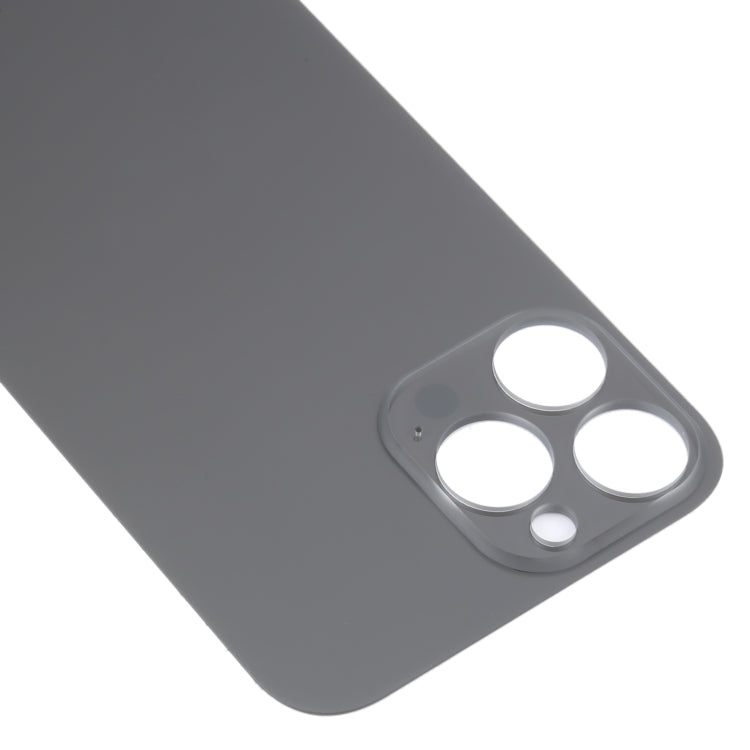 Easy Replacement Big Camera Hole Glass Back Battery Cover for iPhone 14 Pro Max(Black) -  by PMC TechLife | Online Shopping South Africa | PMC TechLife