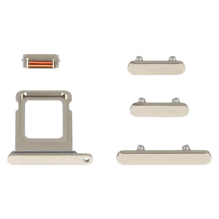 SIM Card Tray + Side Keys for iPhone 14 Pro Max(Gold) -  by PMC TechLife | Online Shopping South Africa | PMC TechLife