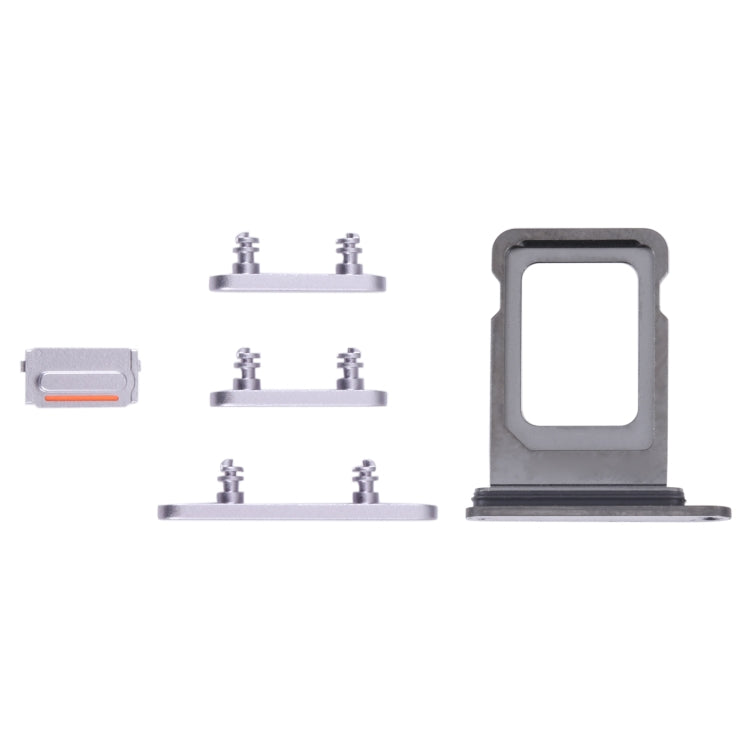 SIM Card Tray + SIM Card Tray + Side Keys for iPhone 14 Pro Max (Purple) -  by PMC TechLife | Online Shopping South Africa | PMC TechLife