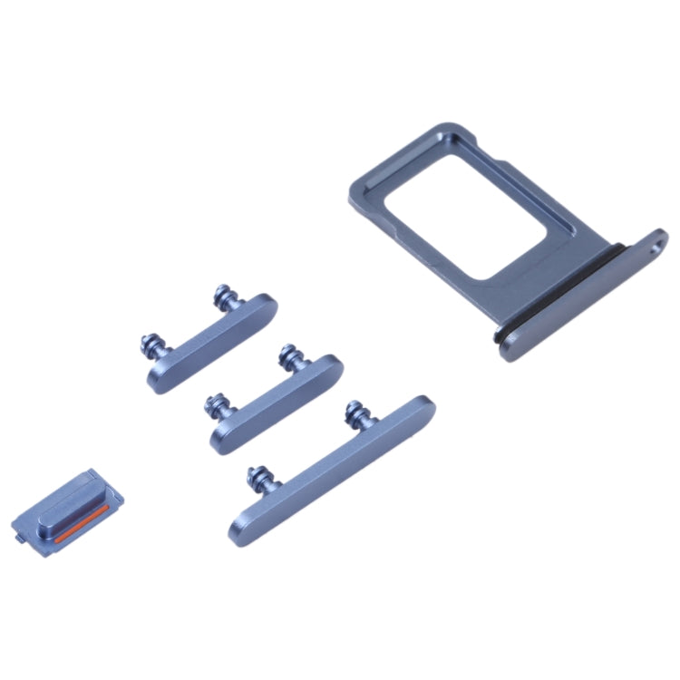 SIM Card Tray + SIM Card Tray + Side Keys for iPhone 14 Plus (Blue) -  by PMC TechLife | Online Shopping South Africa | PMC TechLife