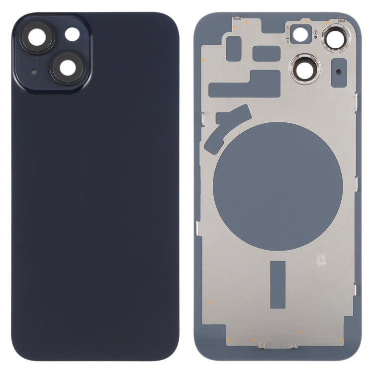 For iPhone 14 Back Housing Cover with Camera Lens(Black) -  by PMC TechLife | Online Shopping South Africa | PMC TechLife