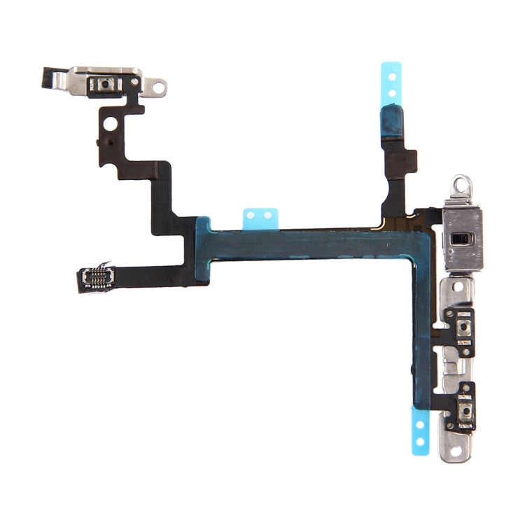 Power Button & Volume Button Flex Cable with Brackets for iPhone 5 - iPhone 5 Parts by PMC TechLife | Online Shopping South Africa | PMC TechLife