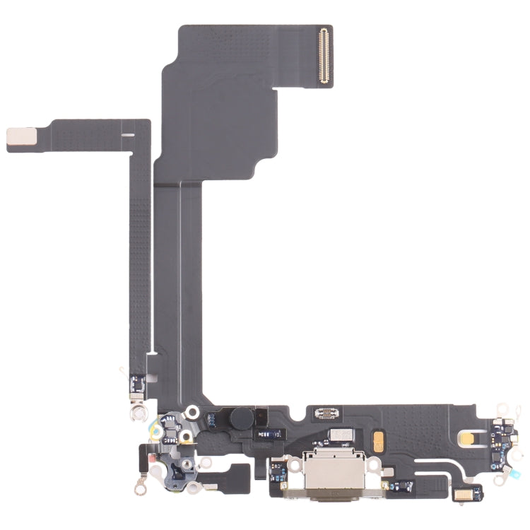 For iPhone 15 Pro Max Original Charging Port Flex Cable (Titanium Color) - free shipping - PMC TechLife - Order now!