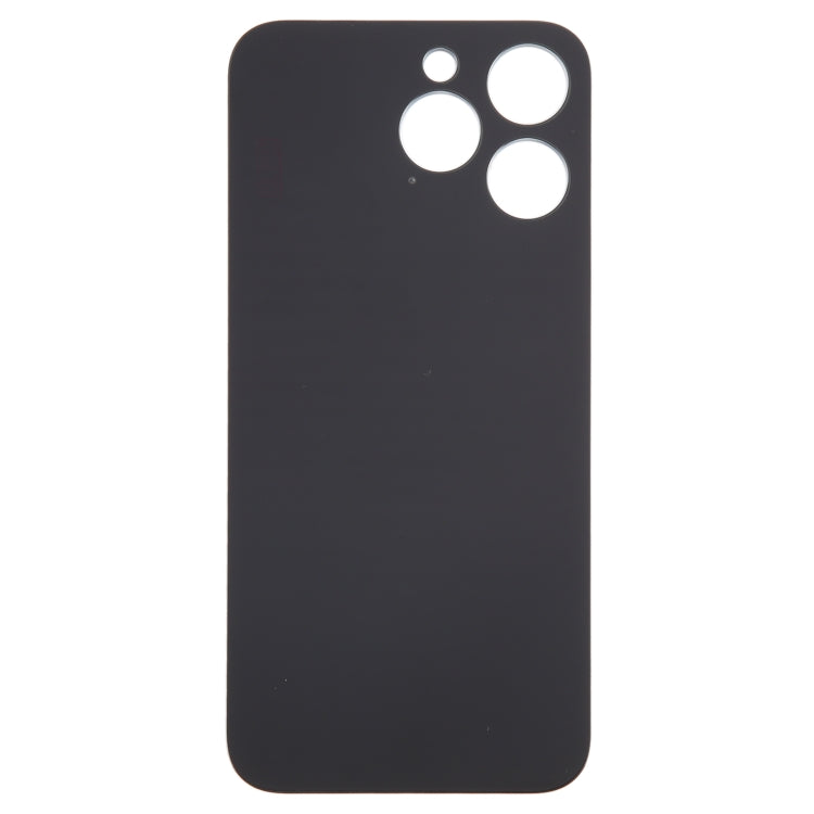 For iPhone 15 Pro Glass Battery Back Cover(Black) - free shipping - PMC TechLife - Order now!