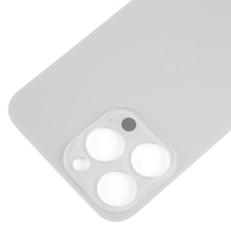 For iPhone 15 Pro Glass Battery Back Cover(Titanium) -  by PMC TechLife | Online Shopping South Africa | PMC TechLife