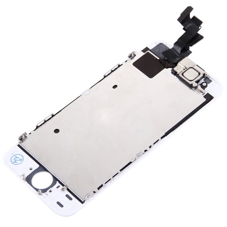 10 PCS TFT LCD Screen for iPhone 5S  Digitizer Full Assembly with Front Camera (White) - iPhone 5 Parts by PMC Jewellery | Online Shopping South Africa | PMC Jewellery