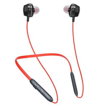 BH-I37 Bluetooth 5.0 Wire-controlled Bluetooth Earphone Built-in High-fidelity Microphone, Support Call (Red) - Bluetooth Earphone by PMC Jewellery | Online Shopping South Africa | PMC Jewellery