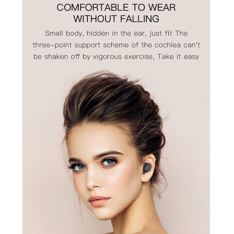 H6 TWS Bluetooth 5.0 Wireless Bluetooth Earphone with Digital Display & Charging Box, Support for Siri & HD Calls - TWS Earphone by PMC TechLife | Online Shopping South Africa | PMC TechLife