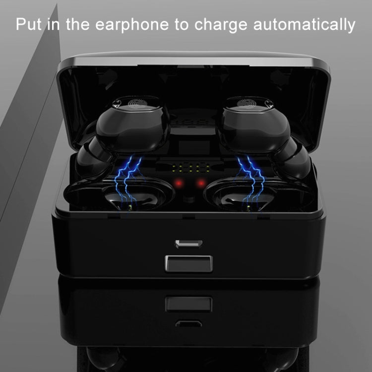 G10 TWS Bluetooth 5.0 Wireless Bluetooth Earphone with Charging Box, Support Digital Display & HD Call & Power Bank(Blue) - TWS Earphone by PMC TechLife | Online Shopping South Africa | PMC TechLife