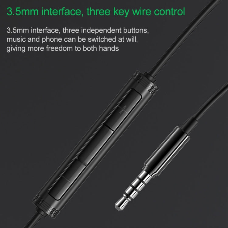 Original Xiaomi Black Shark 3.5mm Wire-controlled Semi-in-ear Gaming Earphone, Support Calls, Cable Length: 1.2m(Black) - Normal Style Earphone by Xiaomi | Online Shopping South Africa | PMC Jewellery | Buy Now Pay Later Mobicred