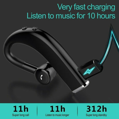 F680 Bluetooth 5.0 Fast Charging Wireless Business Sports Bluetooth Earphone (Blue) - Bluetooth Earphone by PMC Jewellery | Online Shopping South Africa | PMC Jewellery