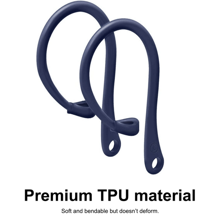 For AirPods 1 / 2 / Pro Anti-lost Silicone Earphone Ear-hook(Dark Blue) - Anti-lost & Holder by PMC TechLife | Online Shopping South Africa | PMC TechLife
