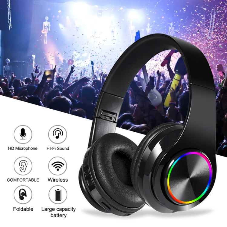 B39 Wireless Bluetooth V5.0 Headset(White) - Headset & Headphone by PMC TechLife | Online Shopping South Africa | PMC TechLife