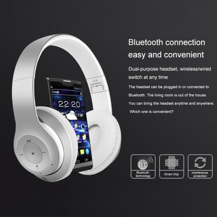 L150 Wireless Bluetooth V5.0 Headset (Rose Gold) - Headset & Headphone by PMC TechLife | Online Shopping South Africa | PMC TechLife
