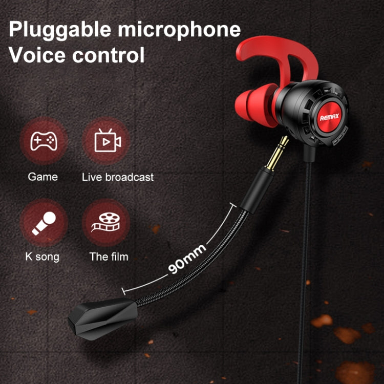 REMAX RM-750 8PIN Interface Gaming Earphone - Normal Style Earphone by REMAX | Online Shopping South Africa | PMC TechLife | Buy Now Pay Later Mobicred